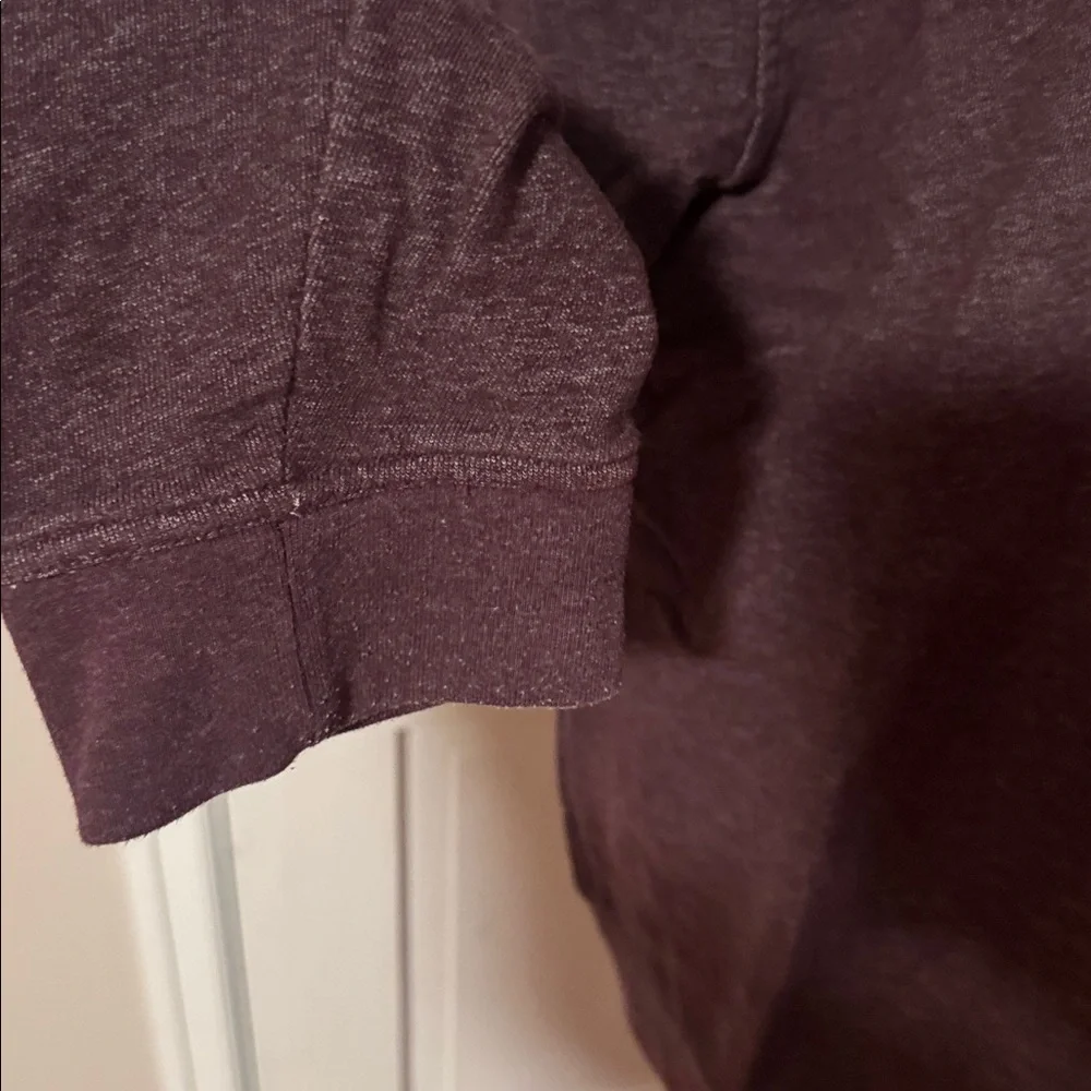 Banana Republic Men's XXL 1/4 zip Maroon Sweater
